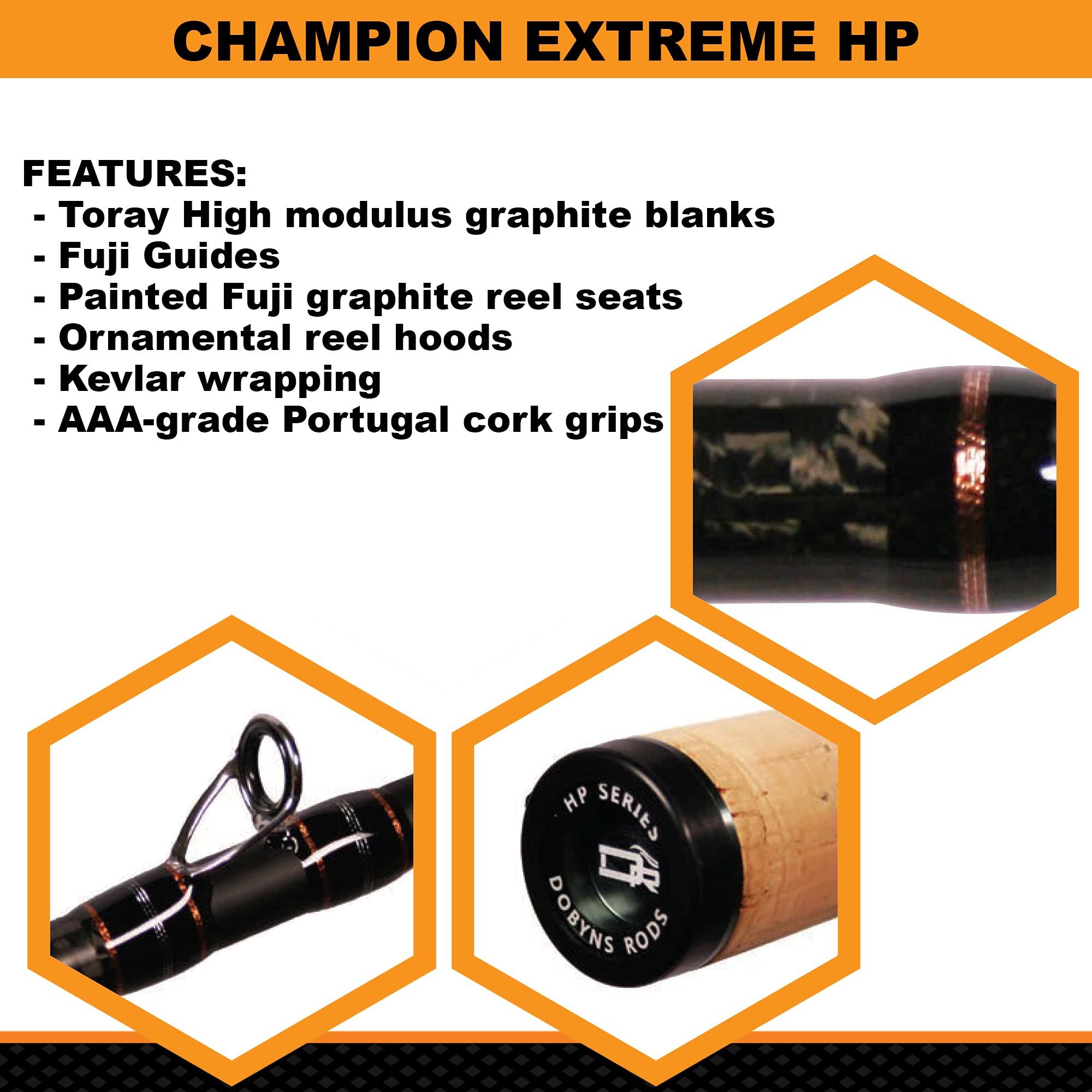 Amazon | DobynsロッドDX 784 C Champion ExtremeシリーズHeavy高速